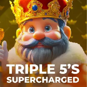 Play Triple 5's Supercharged at Heypokie Casino
